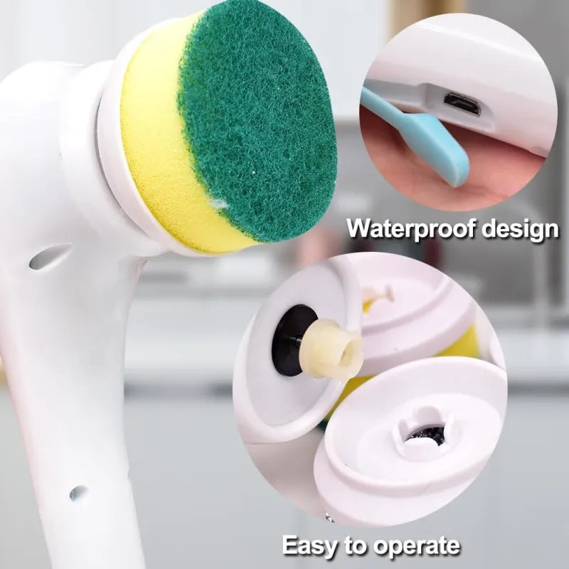 PowerScrub Pro™ Cordless Cleaning Brush